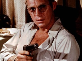 Steve McQueen starred in the film adaptation of Jim Thompson's hard boiled crime classic, The Getaway.