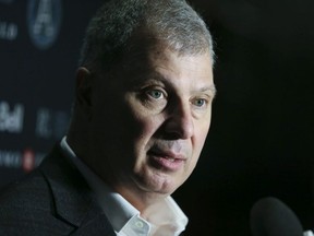 CFL commissioner Randy Ambrosie at the Toronto Argonauts Football Club Town Hall Event for fans on Friday March 8, 2019.