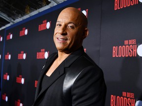 Vin Diesel attends the premiere of 'Bloodshot' on March 10, 2020 in Los Angeles. (Amy Sussman/Getty Images)