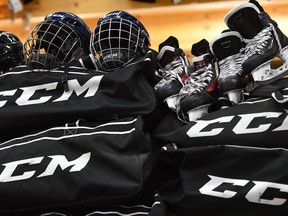 CCM gear. ED KAISER/Postmedia Network Inc.