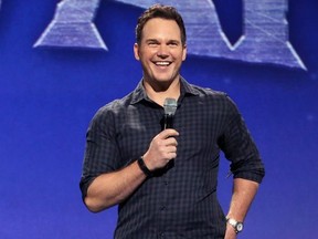 Chris Pratt of 'Onward' took part today in the Walt Disney Studios presentation at Disneys D23 EXPO 2019 in Anaheim, Calif.