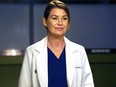 Ellen Pompeo in an episode of GREY'S ANATOMY.