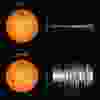 Brightness variations of the sun in comparison with the solar-like star KIC 7849521 are seen in this image released in Gottingen, Germany on April 30, 2020. (MPS/hormesdesign.de/Handout via REUTERS)