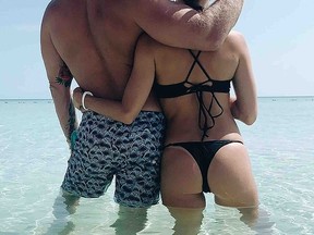 Kristin Cavallari and BFF Justin Anderson in Turks and Caicos. She is moaning not enough people are seeing her posts.