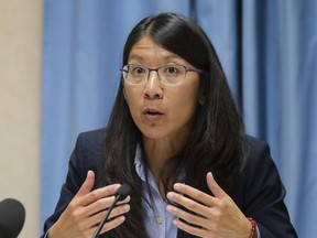 Former Doctors Without Borders International president Joanne Liu.