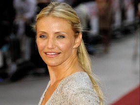 Cameron Diaz attends the UK film premiere of 'Knight and Day' in Leicester Square.