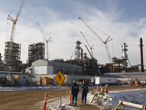 The North West Redwater Partnership's Sturgeon Refinery is seen west of Fort Saskatchewan, Alberta on Thursday, November 24, 2016. Ian Kucerak / Postmedia