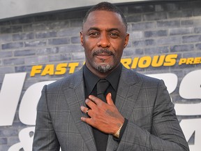 Idris Elba attends the premiere of Universal Pictures' "Fast & Furious Presents: Hobbs & Shaw" at Dolby Theatre on July 13, 2019, in Hollywood, Calif.