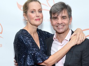 Ali Wentworth and George Stephanopoulos attend A Funny Thing Happened On The Way To Cure Parkinson's benefitting The Michael J. Fox Foundation on Nov. 16, 2019 in New York City. (Photo by Noam Galai/Getty Images The Michael J. Fox Foundation)
