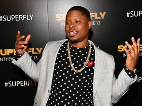 Actor Jason Mitchell attends Columbia Pictures "Superfly" Atlanta special screening on June 7, 2018 at SCADShow in Atlanta, Georgia.