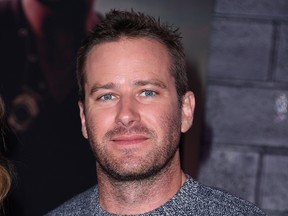 Armie Hammer attends the premiere of Columbia Pictures' "Bad Boys For Life" at TCL Chinese Theatre on Jan. 14, 2020, in Hollywood, Calif.