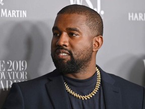 In this file photo, Kanye West attends the WSJ Magazine 2019 Innovator Awards at MOMA on November 6, 2019 in New York.