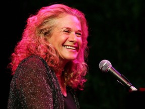 Singer Carole King performs on stage in concert at the Sydney Entertainment Centre on Nov. 30, 2006, in Sydney, Australia.