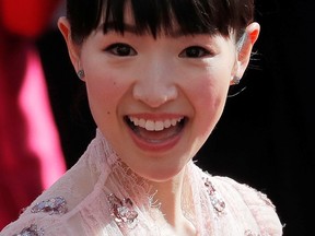 In this Feb. 24, 2019, file photo, Marie Kondo hits the red carpet at the 91st Academy Awards in Hollywood, Calif.,