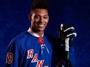 New York Rangers prospect K'Andre Miller.