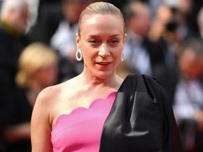 Chloe Sevigny arrives for the screening of the film "Once Upon a Time... in Hollywood" at the 72nd edition of the Cannes Film Festival in Cannes, southern France, on May 21, 2019.