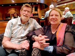 Lindan and Alan Beavan are among the 99 Canadians on board a cruise ship that has arrived in Miami following a weeks-long attempt to find a welcoming port.
