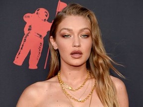 Gigi Hadid attends the 2019 MTV Video Music Awards at Prudential Center on August 26, 2019 in Newark, New Jersey.