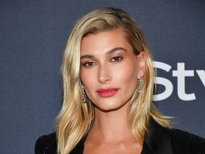 Hailey Bieber attends the 21st Annual Warner Bros. And InStyle Golden Globe After Party at The Beverly Hilton Hotel on January 05, 2020 in Beverly Hills, California.