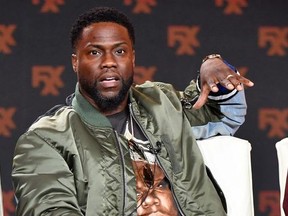 Kevin Hart of 'Dave' speaks during the FX segment of the 2020 Winter TCA Tour at The Langham Huntington, Pasadena on January 09, 2020 in Pasadena, California.