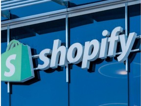 Shopify headquarters on Elgin St. in Ottawa. Dec. 20, 2019.