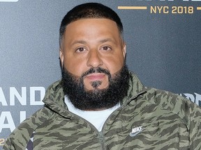 DJ Khaled attends Overwatch League Grand Finals - Day 2  at Barclays Center on July 28, 2018, in New York City.