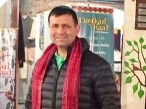 Ravi Hooda is pictured in his Twitter profile photo.