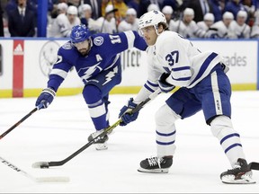 Defenceman Timothy Liljegren has played 11 games with the Maple Leafs this COVID-hit season.