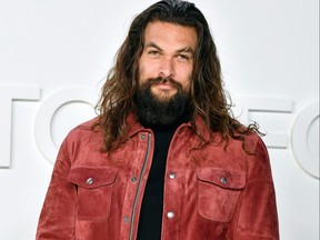 Jason Momoa attends the Tom Ford AW20 Show at Milk Studios on in Hollywood, Calif., Feb. 7, 2020.