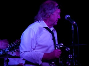 The Pretty Things' Phil May is pictured at onstage at The Spa Hotel in Saltburn-by-the-Sea, England, on Sept. 27, 2013.