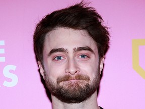 English actor Daniel Radcliffe arrives to attend the screening of TBS' "Miracle Workers" at Buttenwieser Hall in New York on May 14, 2019.