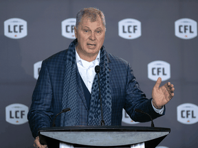 CFL commissioner Randy Ambrosie.