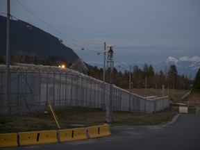 The Mission Correctional Institution in Mission, B.C. is pictured Tuesday, April 14, 2020.