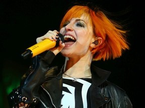 Hayley Williams of Paramore performs at the Air Canada Centre in Toronto, Ont. on Wednesday November 20, 2013.