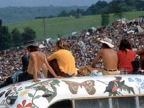 The world was between waves of the Hong Kong ‘flu pandemic when half a million people gathered on a dairy farm in Bethel, N.Y., in 1969 for the Woodstock music festival.
