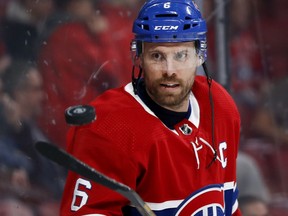 Shea Weber is the Canadiens’ nominee for the Bill Masterton Memorial Trophy, which is presented annually to the NHL player "who best exemplifies the qualities of perseverance, sportsmanship, and dedication to hockey."