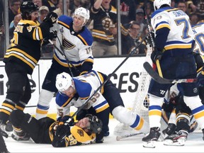 By virtue of their respective records when play was suspended because of the COVID-19 pandemic, the Boston Bruins and St. Louis Blues — last spring’s Stanley Cup finalists — will be the top seeds heading into the projected NHL reboot next month.