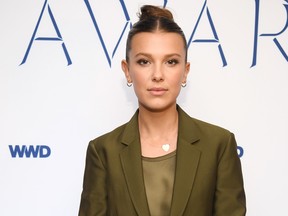 Millie Bobby Brown attends the 2019 WWD Beauty Inc Awards at The Rainbow Room on December 11, 2019 in New York City.