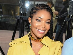 Gabrielle Union attends the Lanvin Menswear Fall/Winter 2020-2021 show as part of Paris Fashion Week on January 19, 2020 in Paris, France.