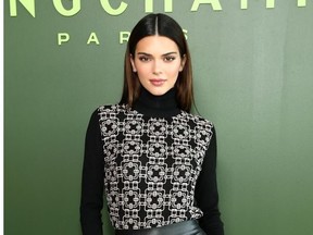 Kendall Jenner attends the Longchamp fashion show during February 2020 - New York Fashion Week: The Shows at Hudson Commons on February 08, 2020 in New York City.