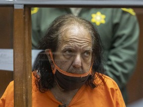 Adult film star Ron Jeremy appears for arraignment on rape and sexual assault charges at Clara Shortridge Foltz Criminal Justice Center on June 26, 2020 in Los Angeles, California.