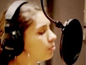 Pop superstar Alessia Cara won 2020 three Juno Awards and performed during the digital broadcast. (Screenshot / Facebook.com/CBCMusic