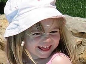 Madeleine McCann was three when she vanished from a Portuguese resort in 2007.