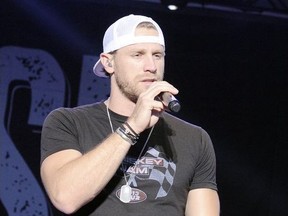 Country star Chase Rice performed at the Hagersville Rocks concert on Saturday night.