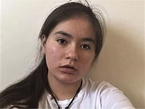 Edmonton police are asking for the public's help in finding 14-year-old Celeste Lacendre Napope.