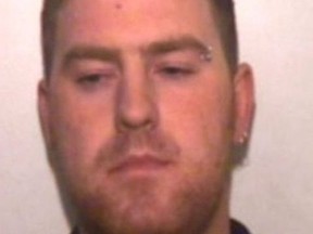 A handout photo made available by Essex Police in London on October 29, 2019, shows Ronan Hughes.