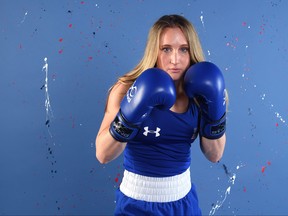 Boxer Ginny Fuchs poses for a portrait during the Team USA Tokyo 2020 Olympic shoot on November 23, 2019 in West Hollywood, California.
