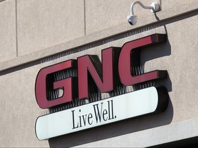 A general view of a GNC store on March 26, 2020 in Deer Park, N.Y.