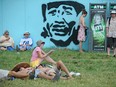 Fans attend the second day of the 2008 Bonnaroo Music and Arts Festival on June 13, 2008 in Manchester, Tenn.