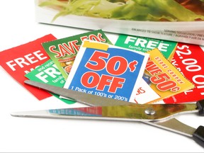 A supposedly well-off retiree's habit of clipping coupons to save money has a friend puzzled.